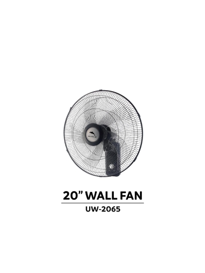 Dolphin Wall Fan 20'' 5 Blades 3 Speeds UW-2065