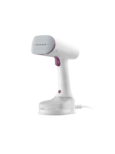 Braun Garment Steamer 1200W 150ML QuickStyle 5, with Dual Heated Free Glide 3D Plate Fast Heating Vertical Steamer, Steam 22 g/min13850000-GS5011PU
