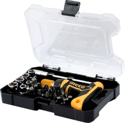 Ingco T-handle Wrench Screwdriver 24pcs Set HKSDB0188 - Image 2
