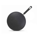 Nadstar Tawa 36CM Nonstick Interior For Low Fat Healthy Cooking 14 Inch Baking Disk Marble Coating Becolite Suitable For All Source TB36