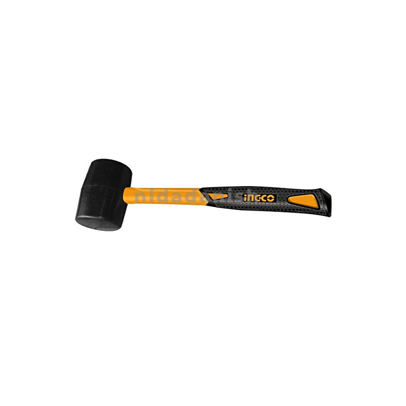 Ingco Rubber Hammer 450g HRUH8216 - Image 2