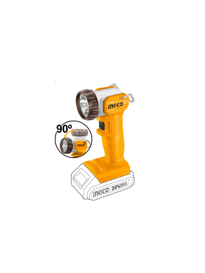 Ingco Cordless LED Work Lamp 5W 270±10% Lumens CWLI2038
