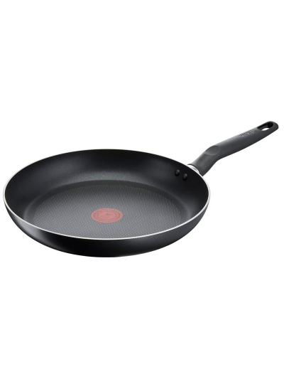 Tefal Super Cook Frypan 30cm Non Stick Thermo Signal 100% Safe Frying Pan Black Aluminium B4590784