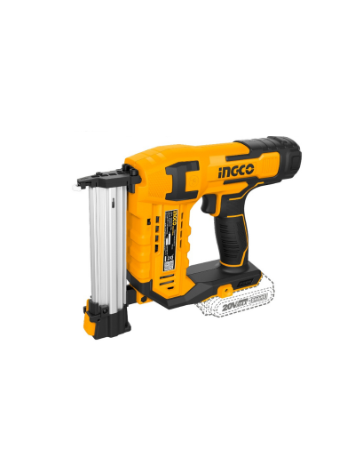 INGCO Lithium-Ion Cordless Brad Nailer Kit - CBNLI3508