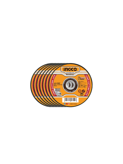 Ingco Abrasive Metal Cutting Disc Set 115 x 1.0 x 22.2mm 50pcs Set MCD1011550
