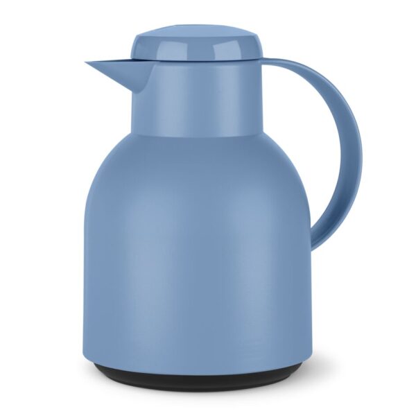Tefal Samba Jug 1 Liter Blue Isothermal Jug Translucent Vacuum Flask Plastic-Polypropylenex (PP) Glass Liner K3035312 F4010110 - Image 2