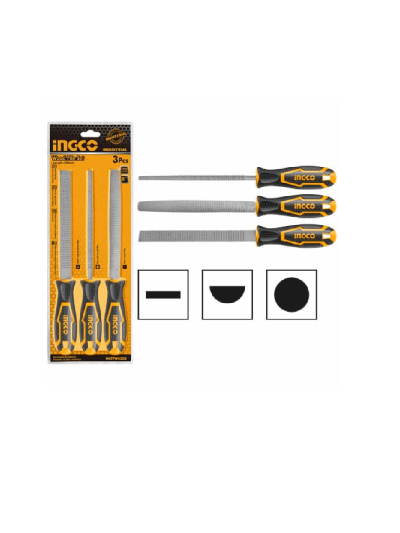Ingco Wood File 3pcs Set HKTFW0308