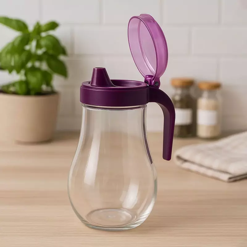 Apex Jessy Oil with Juice Pourer 1000ml Easy Grip Handle Anti Drip Bpa Free 450209 - Image 2