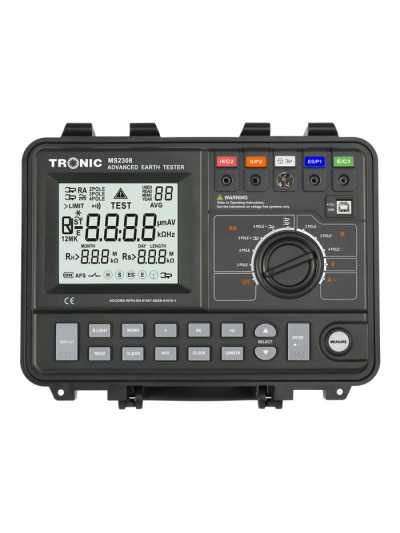 Tronic Advanced Earth Resistance Tester MS2308