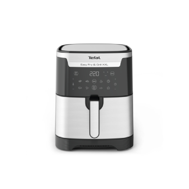 Tefal 2in1 Air Fryer Easy Fry & Grill XXL 6.5L 1830W with Grill Plate Digital Display & Timer EY801D27 - Image 2