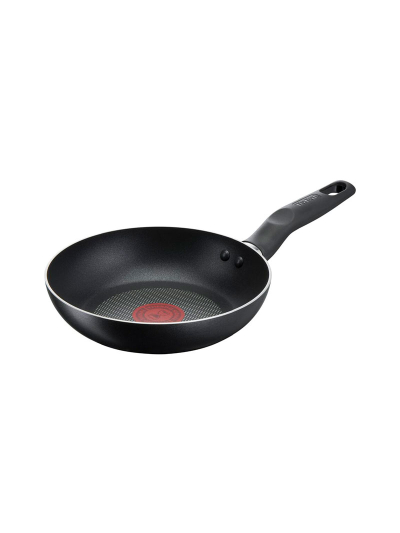 Tefal Super Cook Frypan 26cm Non Stick Thermo Signal 100% Safe Frying Pan Black Aluminium B4590584