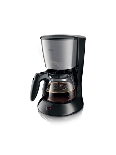 Philips Coffee Maker 1000W 1.2L Glass Jug 7 Cups No Filter HD7462