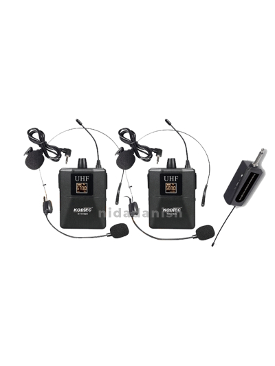 Kodtec Wireless Microphone 75 Meter 725g KT-6102U