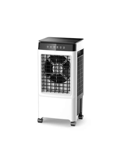 Decakila Air Cooler 130W Three Control Block Left & Right Automatic 5000m3/h Mini Air Cooler Evaporative Portable Cooler For Room & Office KEFC012W