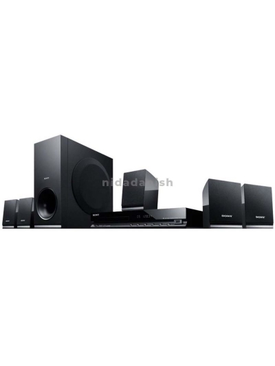 Sony Home Theater System 5.1 Channel 300W USB Movie Playback DAV-TZ140