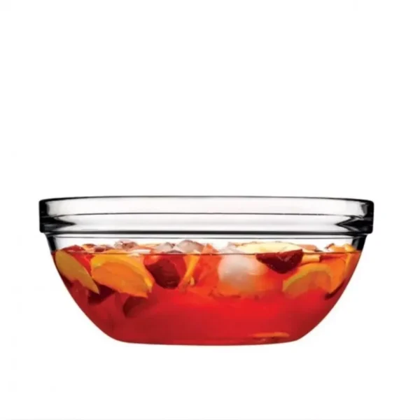 Pasabahce Chef's Glass Bowl 105mm 6pcs, Dishwasher, Microwave, Fridge Safe & Stackable 53493 - Image 3
