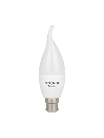 Tronic 5 Watts Candle Tail LED Daylight B22 (Pin) Bulb