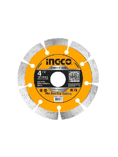 Ingco Dry Diamond Disc 115mm Pack of 10 DMD011152M