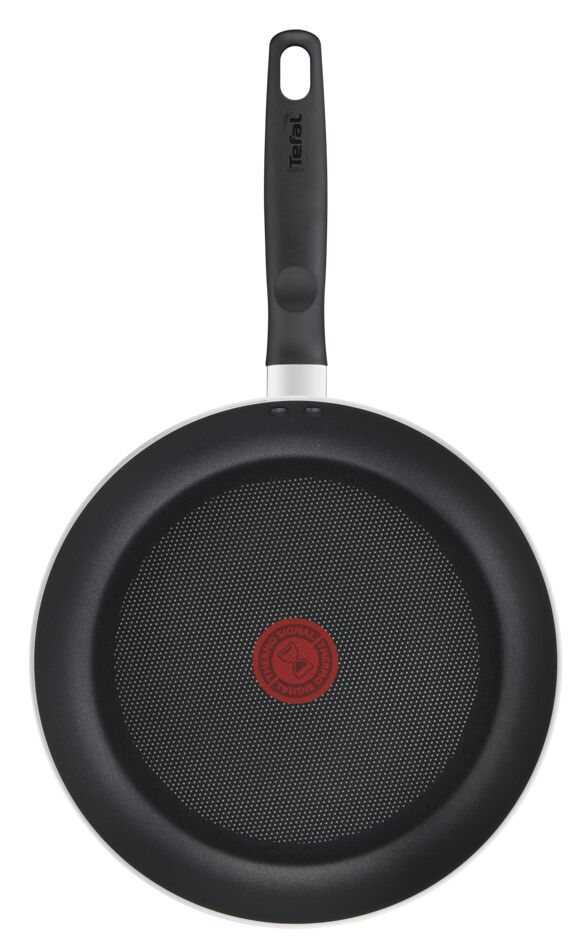 Tefal Super Cook Frypan 28cm Non Stick Thermo Signal 100% Safe Frying Pan Black Aluminium B4590684 - Image 4