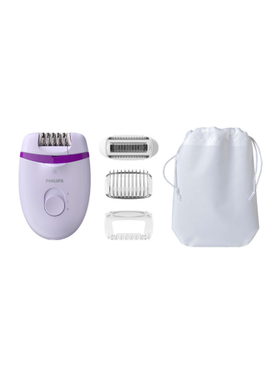 Philips Epilator 0.5 mm from root, Washable head and carry pouch BRE275
