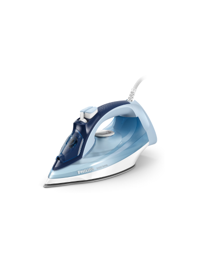 Philips Steam Iron 2600W Steam Iron Continuous 35g and 160g, Steam Boost, Calc Clean -300ml Watertank, Ceramic Non Stick Solt Plate DST5020