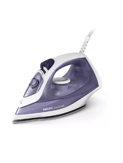 Philips Steam Iron Easy Speed 2000W 220ml, Steam Boost up to 100g, Calc Clean Slider, Ceramic Soleplate, Drip Stop GC1752