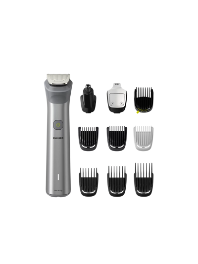 Philips All-in-One Cordless Trimmer with 10in1 Multi groom Kit, 120min Runtime, BeardSense Technology, Self-sharpening Steel Blades MG5920