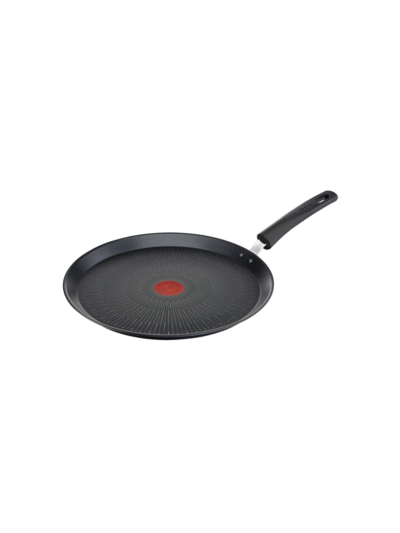 Tefal Unlimited Pancake Pan 25cm All Hobs Titanium Non Stick Anti Scratch Safe Non Stick G6 Unlimited Round Saucepan With Pouring Edge Pan Cast Aluminum G2553802