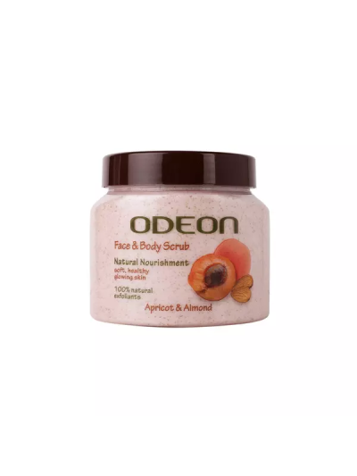 Odeon Face & Body Scrub Rejuvenating, Natural Detox, Whitening, Extra Nourishment, Refreshing, Natural Nourishment, Blemish Free 300ml