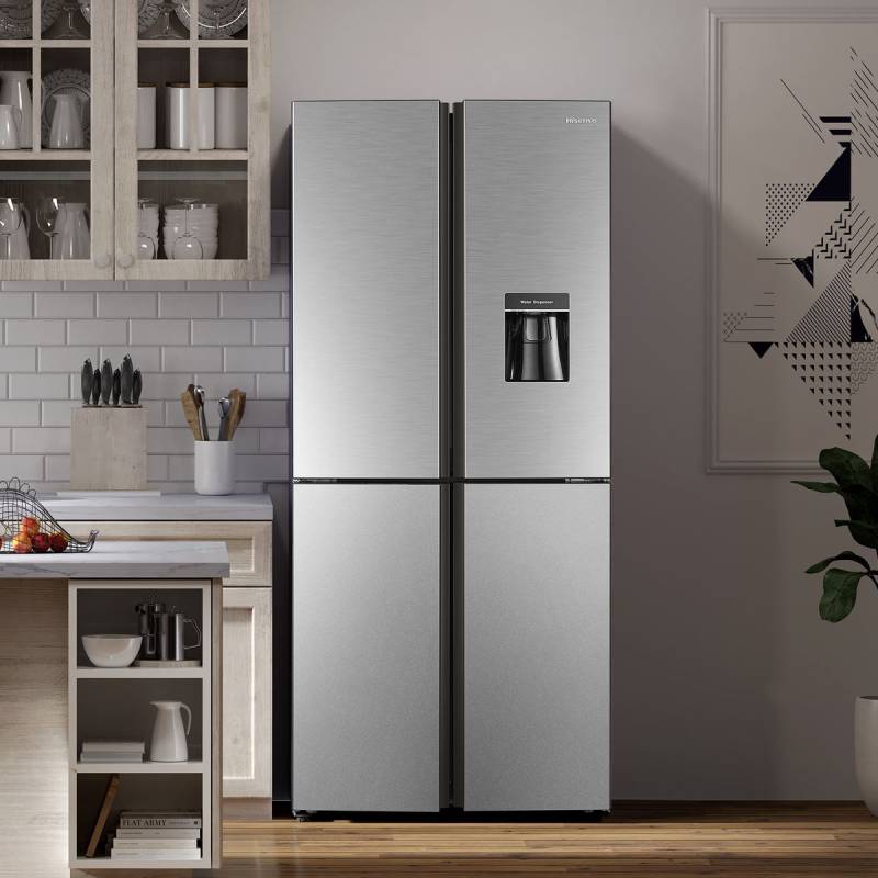 Hisense Refrigerator 392L 4 Cross Door with Water Dispenser, Total No Frost, Super Wide Space, LED Lighting, Multi Air Flow Technology H520FI-WD - Image 6