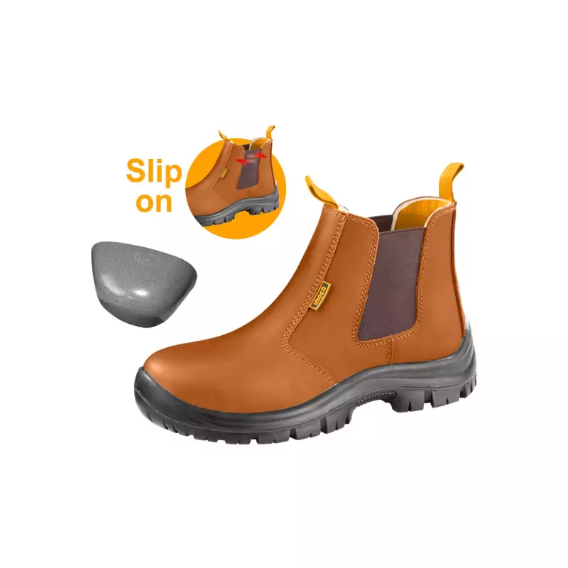 Ingco Safety Boots Size 40 with Polyurethane Sole SSH08SB.40 - Image 4