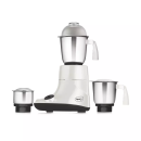 Pigeon Mixer Grinder 550w Powerful Motor with 3 Stainless Steel Jars for Dry Grinding Wet Grinding and Making Chutney Ivory