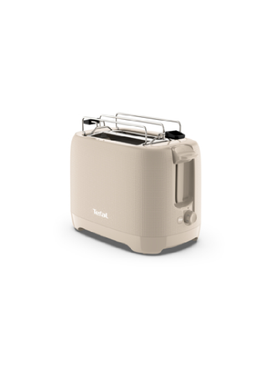 Tefal Morning 2 Slot Toaster 850W with Bun Warmer 7 Browning Levels Stop Function Plastic Body TT2M1B27