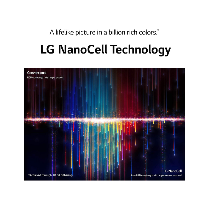 LG 55" NanoCell UHD 4K Smart TV 2022 Model Indonesia 55NANO75 - Image 7