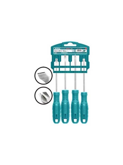 Total Screwdriver Set 4pcs THTDC250401