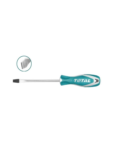 Total Slotted Screwdriver Length 125mm THT2156