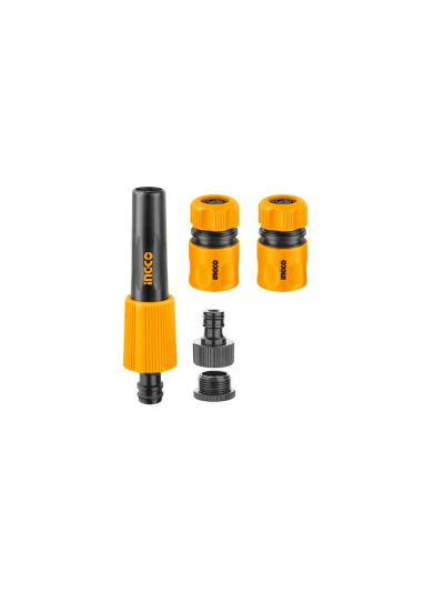 Ingco 5pcs Twist Nozzle Set, Plastic Hose HHCS05122