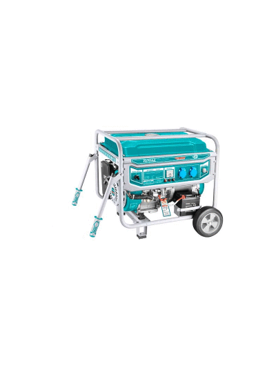 Total Petrol Generator 5.5kW 4 Stroke Pull & Electric Start TP155001