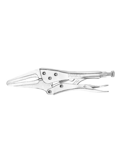Total Long Nose Locking Plier 9" THT19902