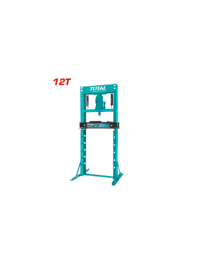 Total Hydraulic Jack Shop Press 12Ton THSPR1205