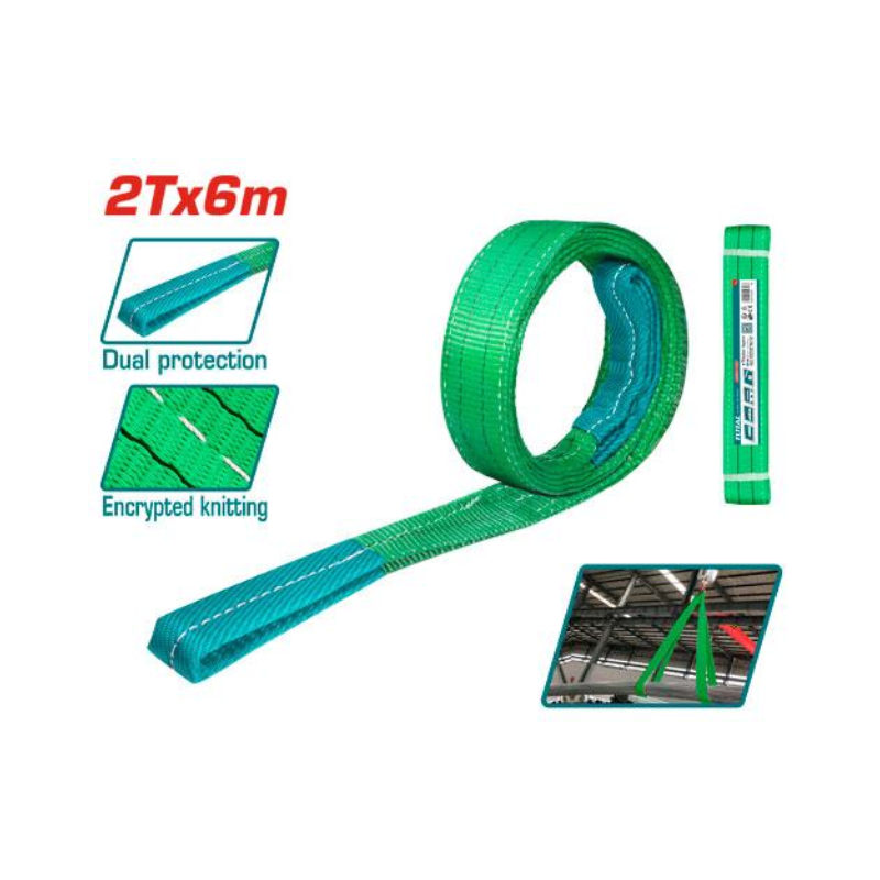 Total Nylon Webbing Sling 2Tx6m, 60mm with No Fixed Wear Points THTWS0206 - Image 3