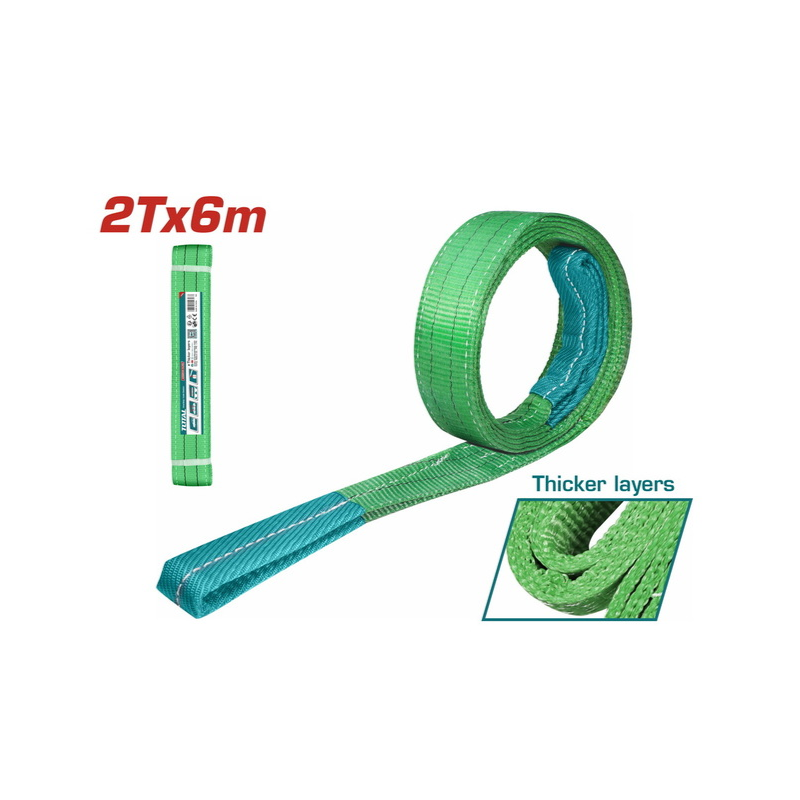 Total Nylon Webbing Sling 2Tx6m, 60mm with No Fixed Wear Points THTWS0206 - Image 2