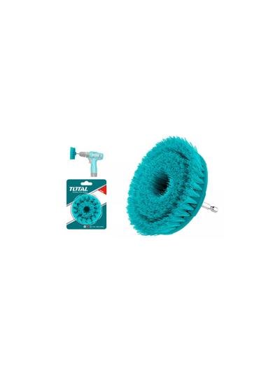 Total Medium Bristle Cleaning Brush 4" TACM1041