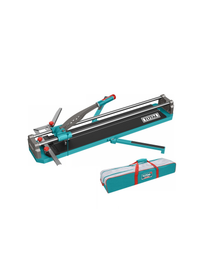 Total Tile Cutter 100cm with Tungsten Carbide Ball Bearing Blade, Aluminum Die Cast Handle, Bag THT571001