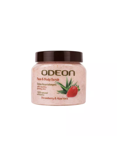 Odeon Face & Body Scrub Rejuvenating, Natural Detox, Whitening, Extra Nourishment, Refreshing, Natural Nourishment, Blemish Free 500ml