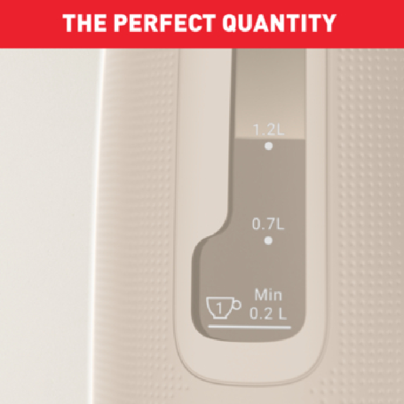 Tefal Morning Cordless Kettle 1.7L 2400W with Removable Washable Filter 360° Rotational Base One-Cup Indicator White KO2M0B27 - Image 7