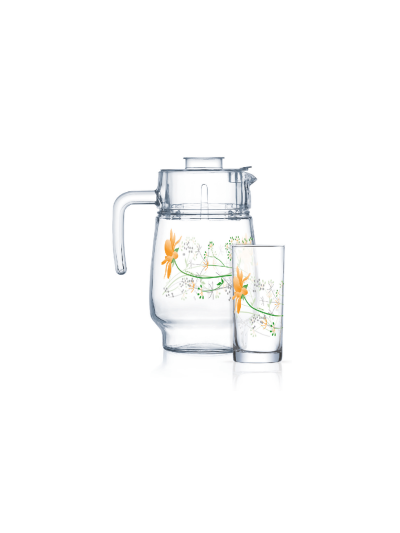 Luminarc Ziva Peach 7pc Water Set V1302