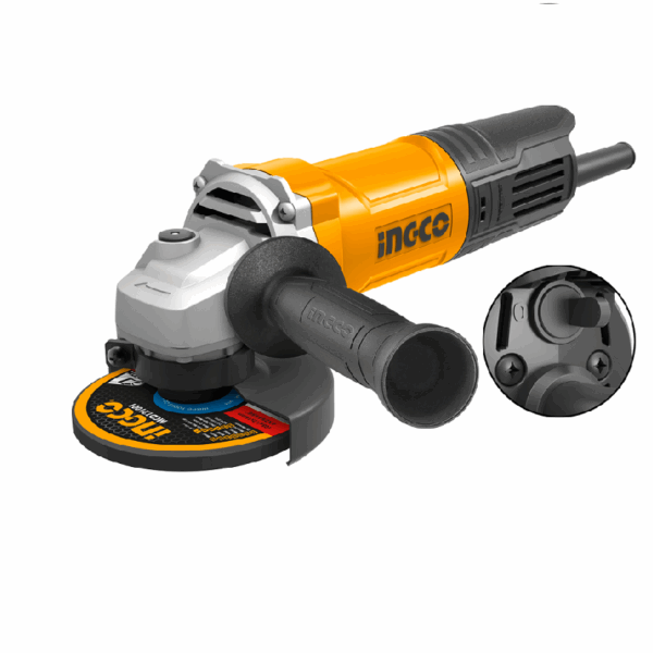 Ingco Angle Grinder 900W 125mm AG90028 - Image 2