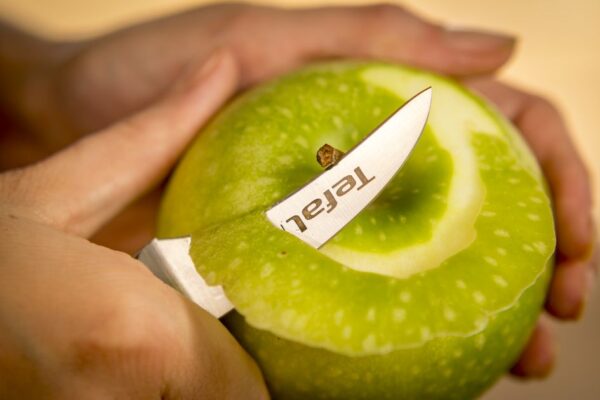 Tefal Ingenio Ice Paring Knife 7cm Ice Force Technology German Stainless Steel Brushed Stainless Steel Black 27.5 x 6 x 2 CM K2321214 - Image 5