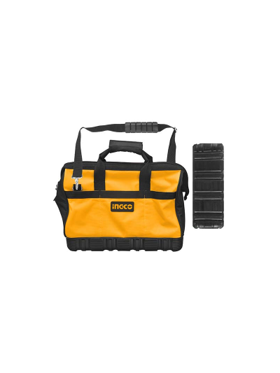 Ingco Tools Bag 16" with Internal Pockets & Adjustable Shoulder Strap HTBG03
